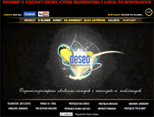Tablet Screenshot of deseo.pl
